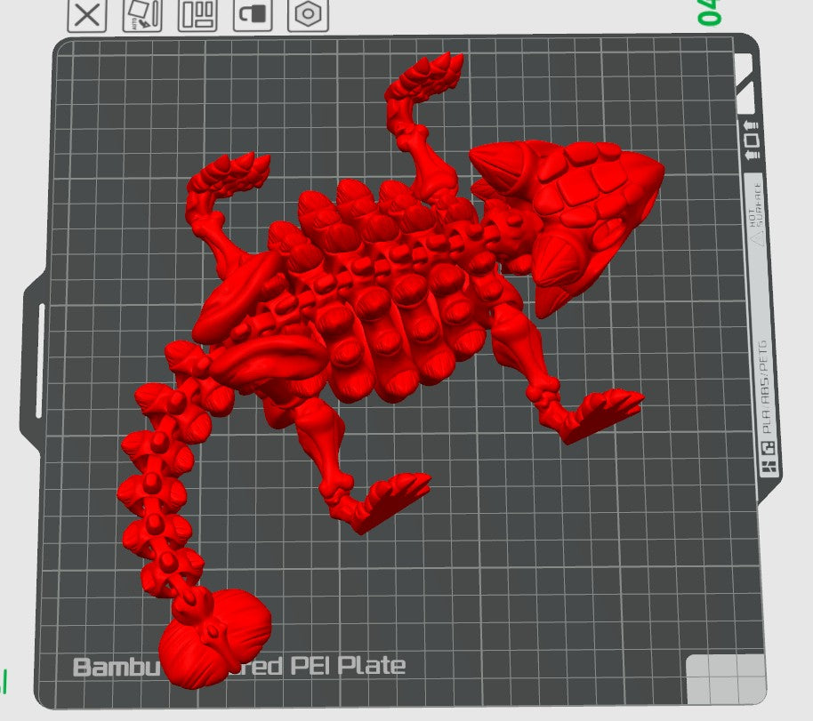 Skeleton Dinosaur Articulating Fidget Toy