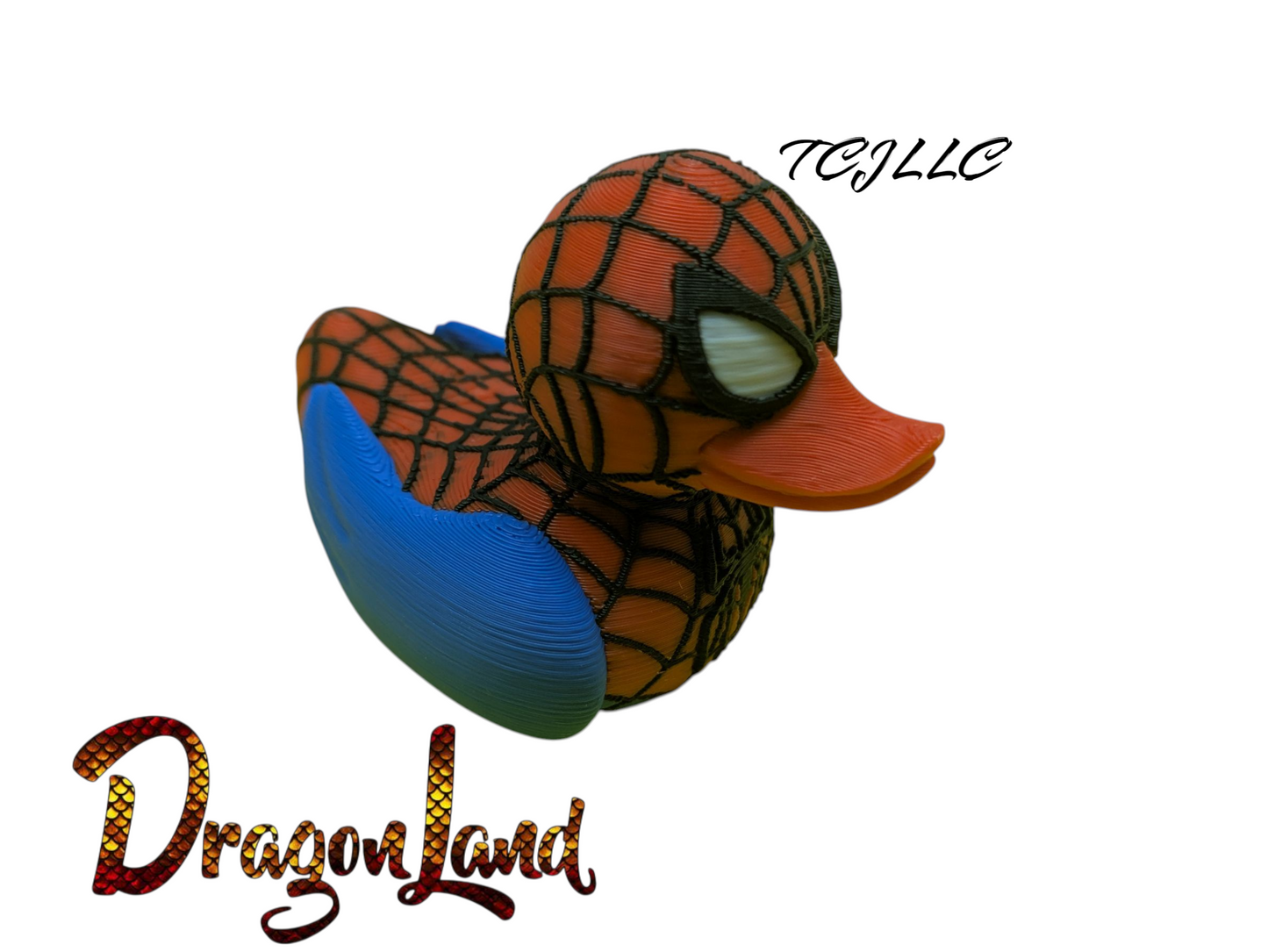 Spider Duck Painted
