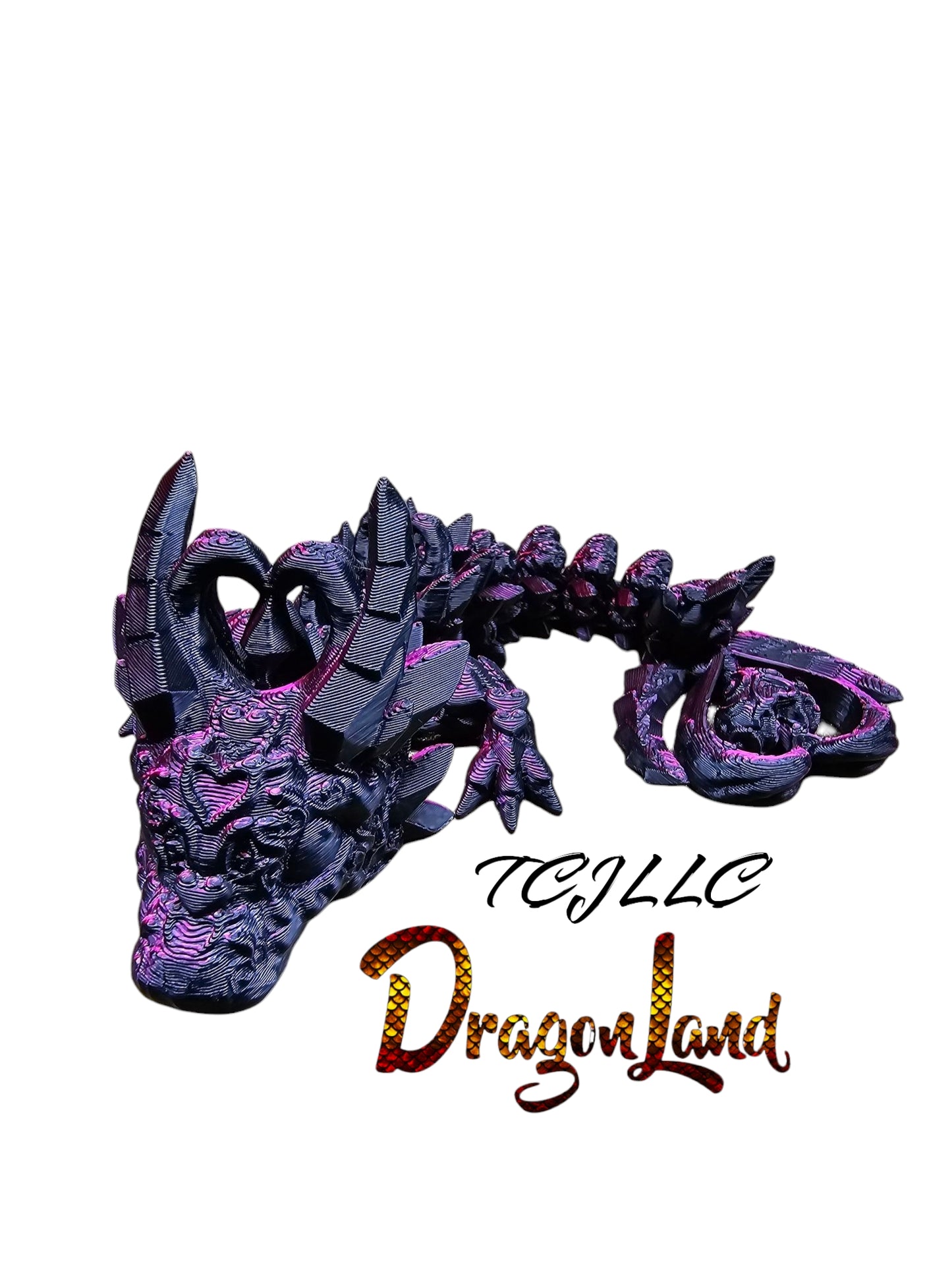 Dark Heart Keychain Dragon