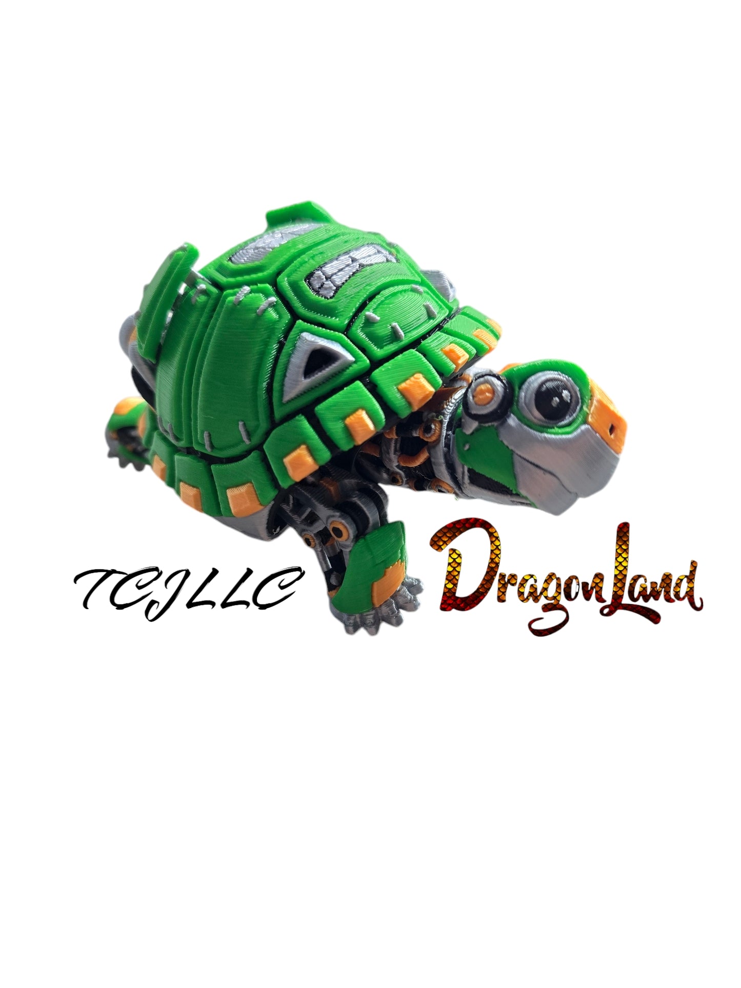 Tortoise Robo Painted
