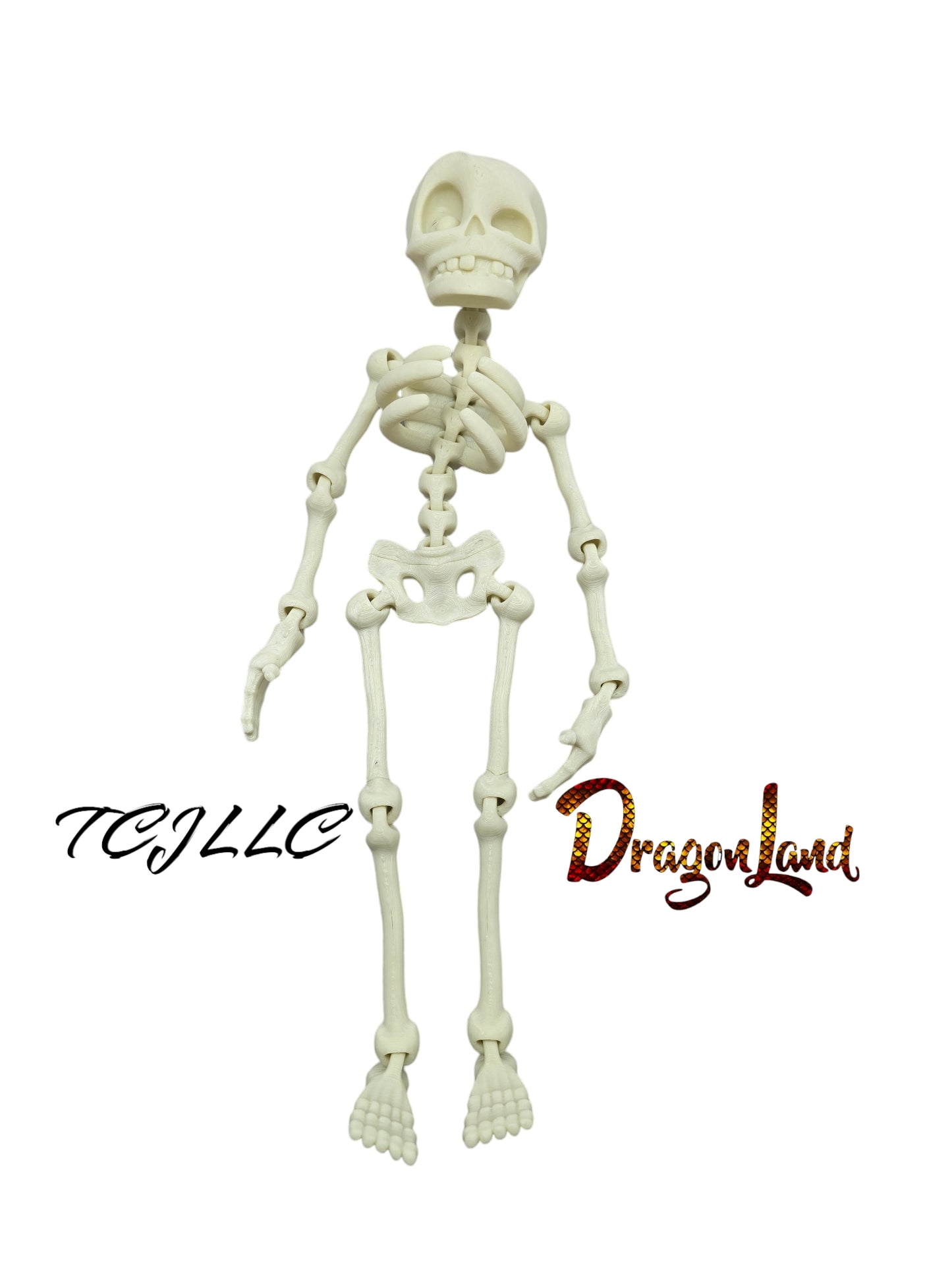 Skeleton On A String Large glued