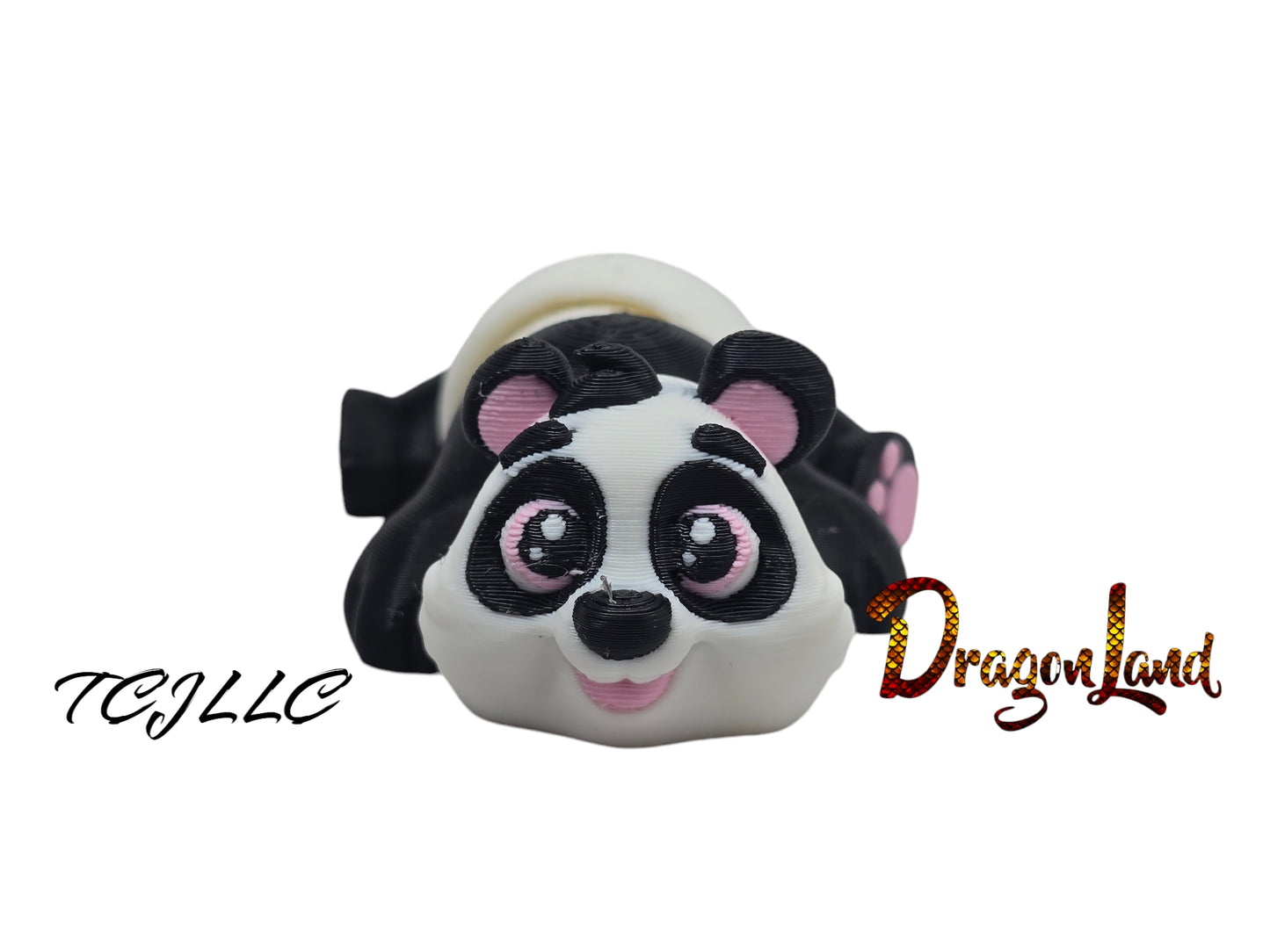 Panda Painted Keychain