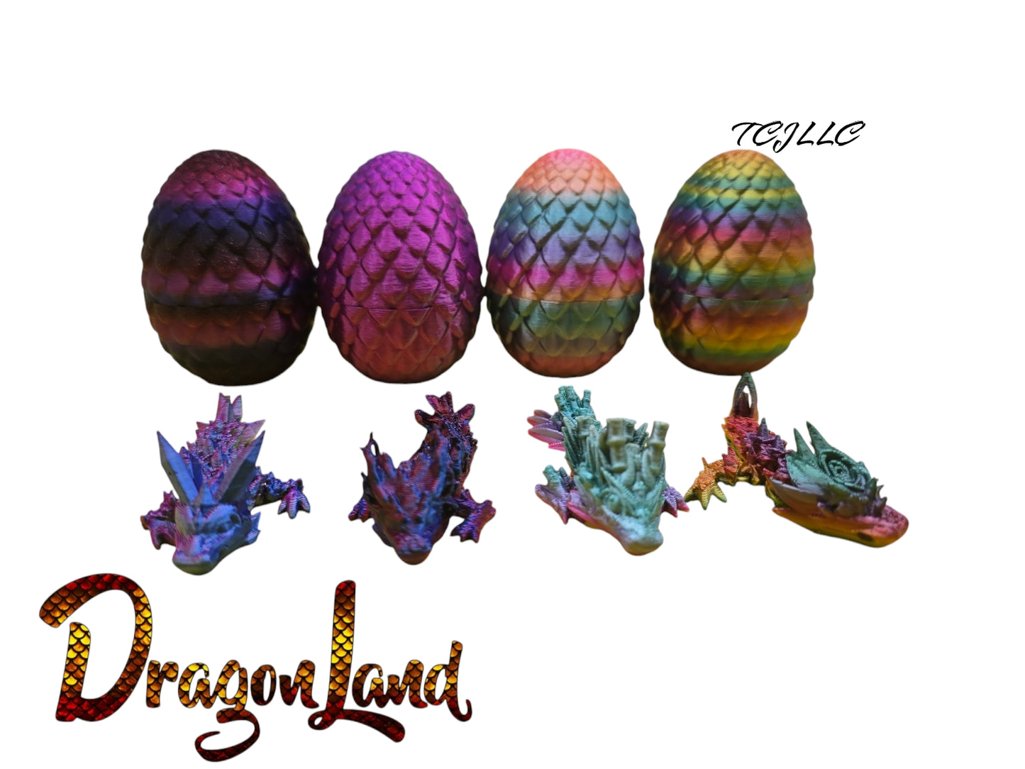 Mystery Egg 12 w mini dragon