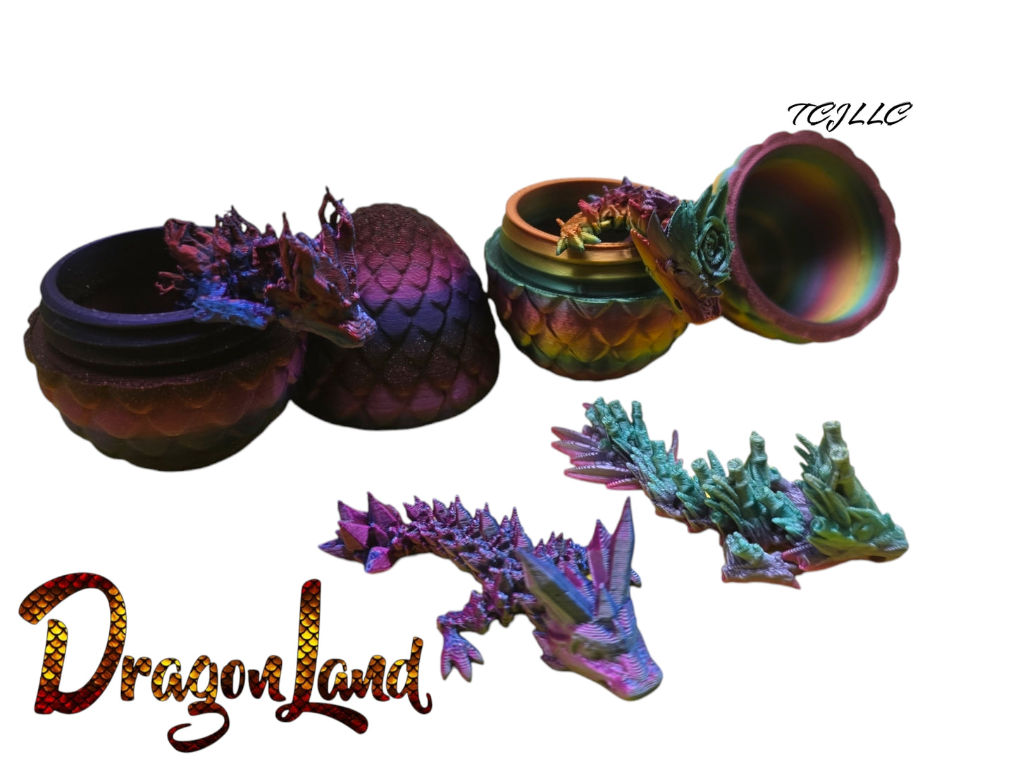Mystery Egg 12 w mini dragon