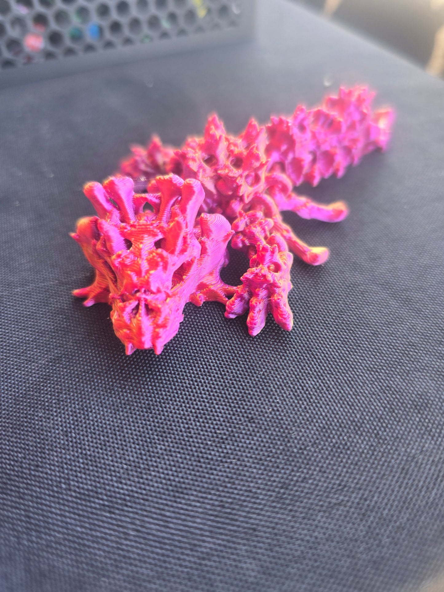 Hallow Dragon Keychain