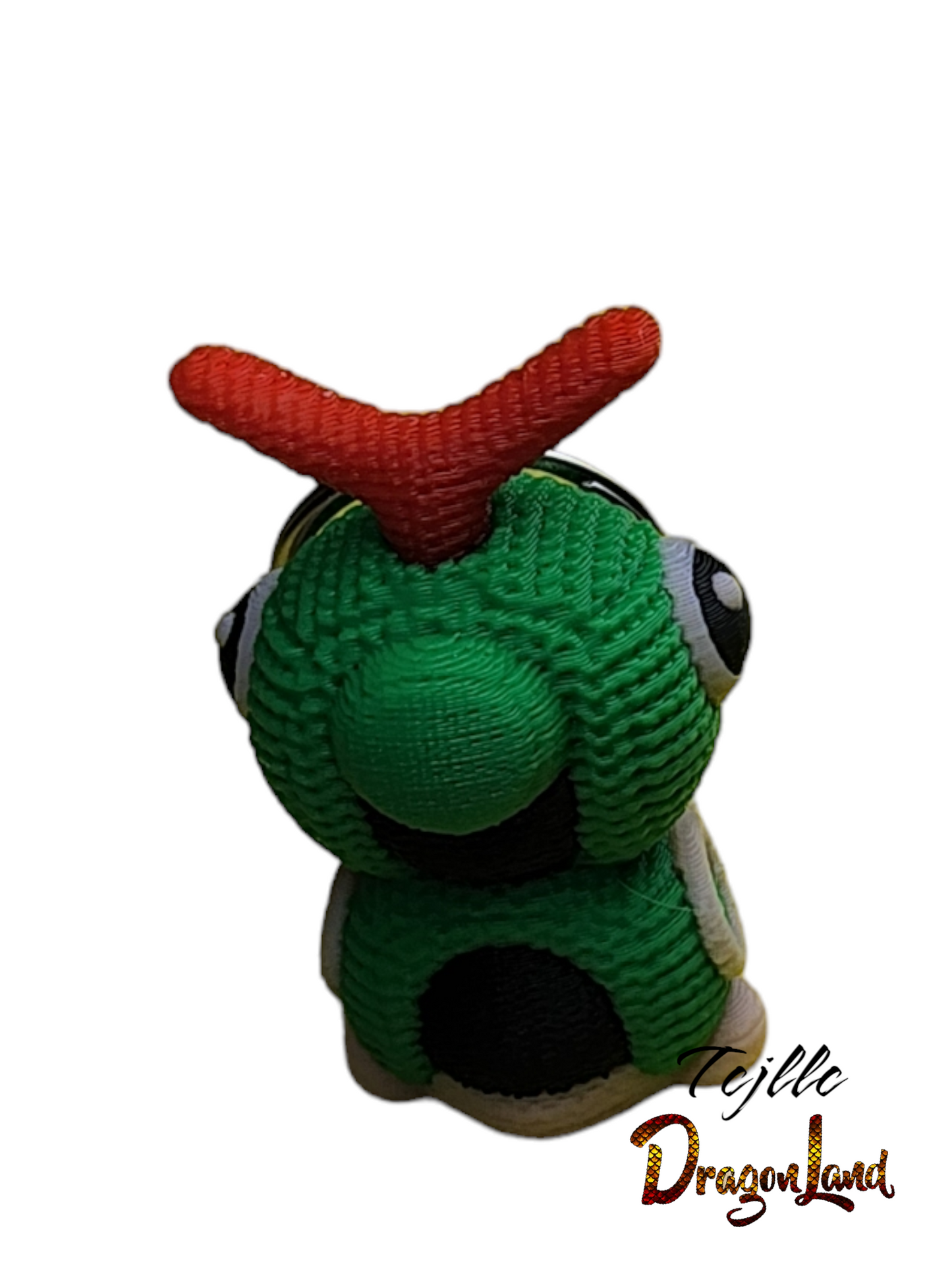Caterpie Keychain Painted