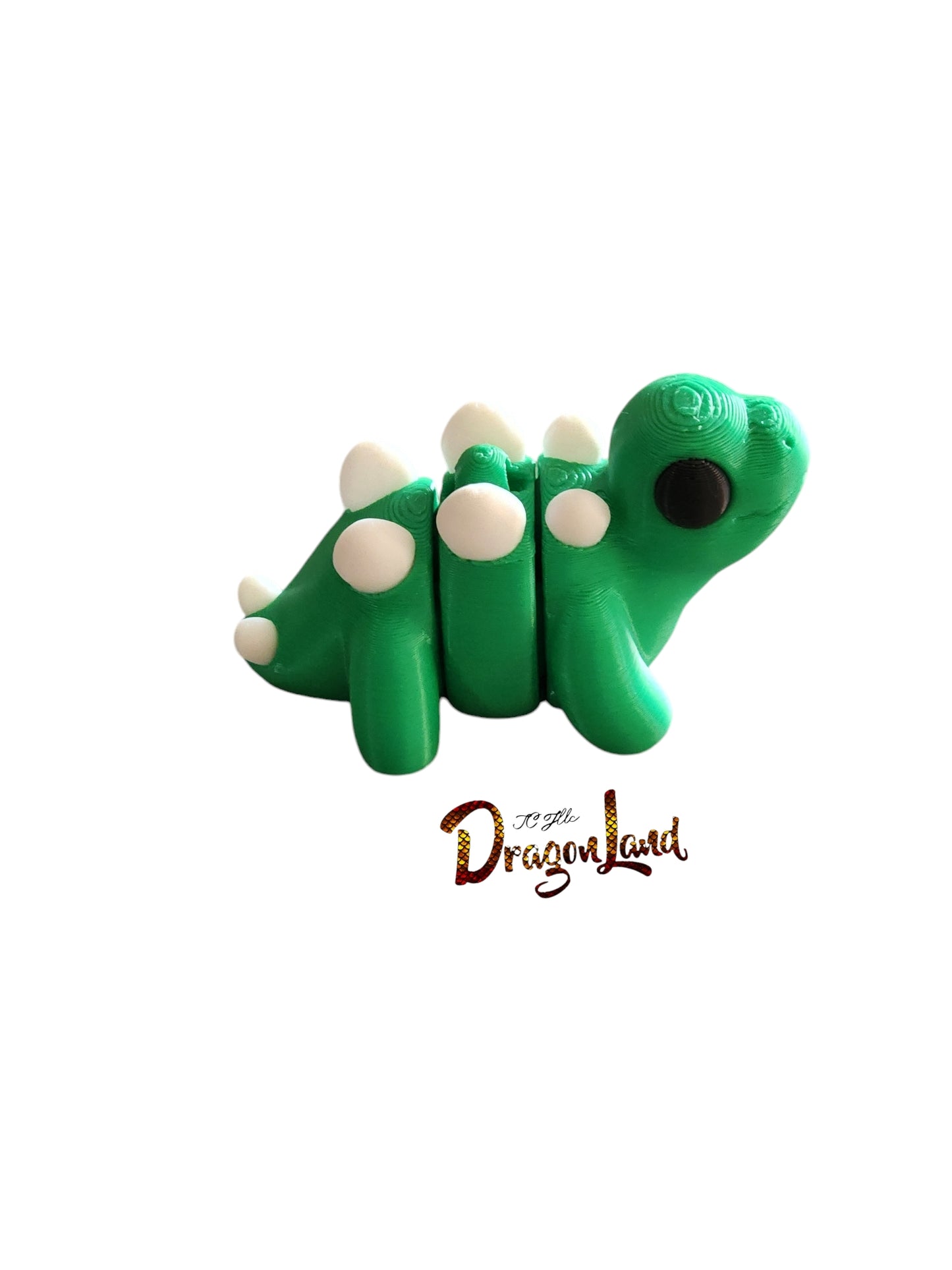 Baby Stegosaur painted zou