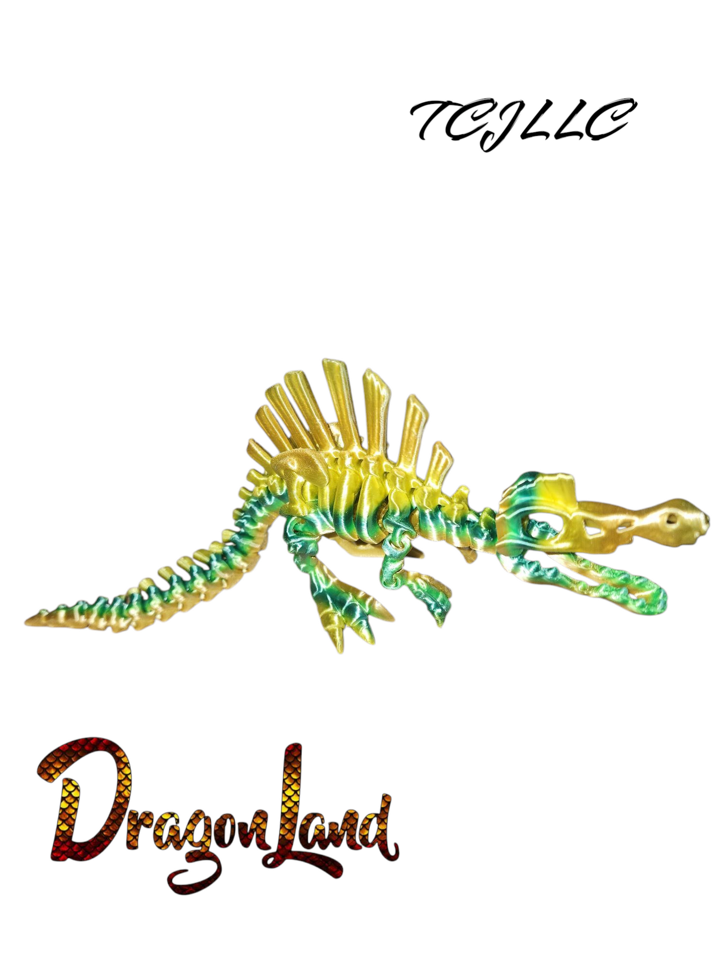 Skeleton Spinosaurus Med
