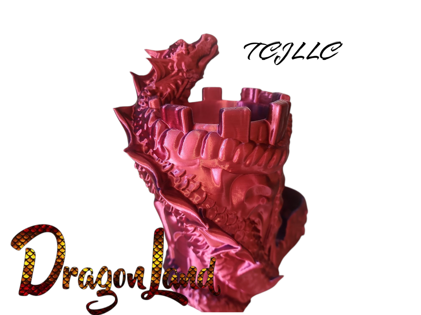 Turret Dice Tower Climbing Dragon