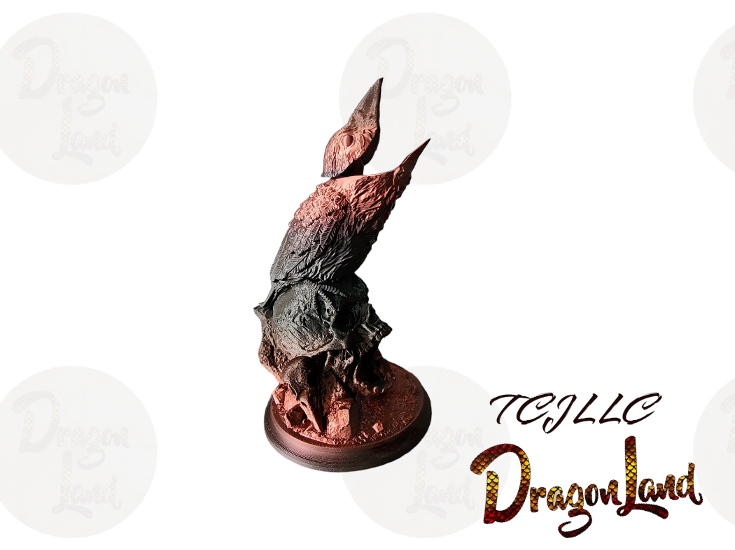 Dice Tower Raven On A Skull