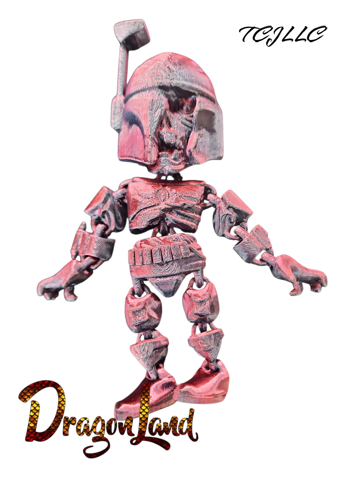 Boba Fett Zombie Horror Doll single color