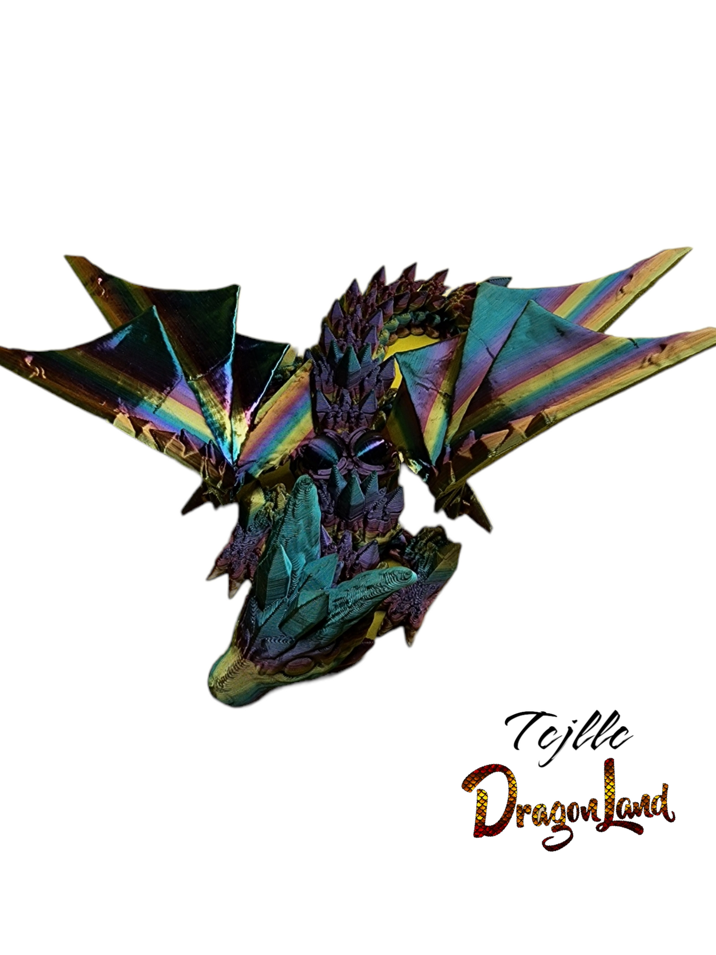 Baby Wolf Winged Dragon