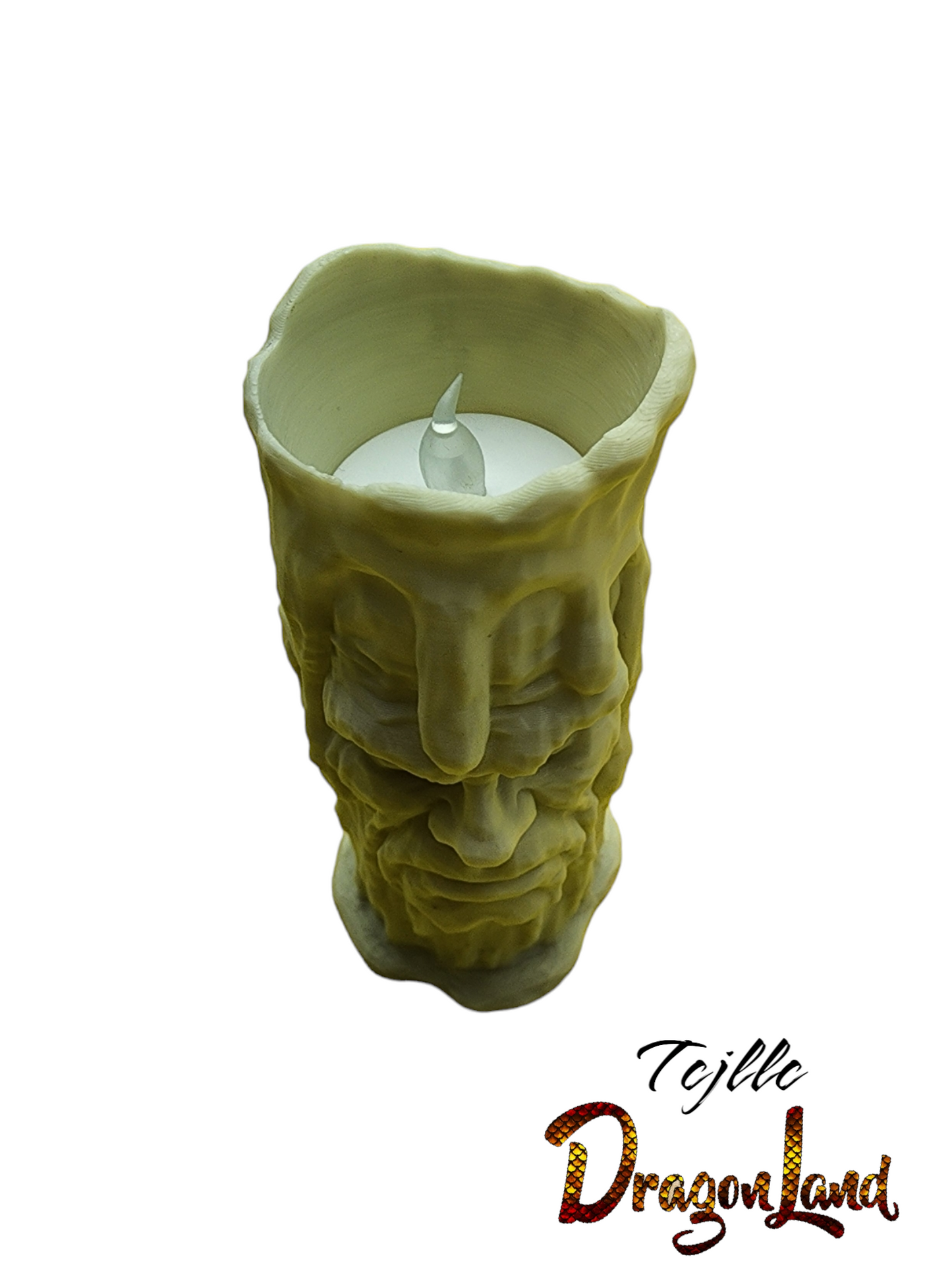 Candle with light ( stink eye )