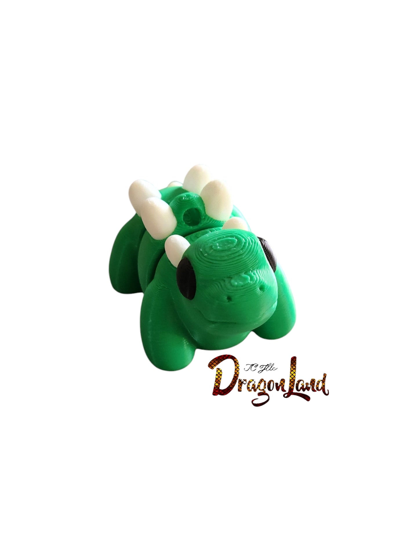 Baby Stegosaur painted zou