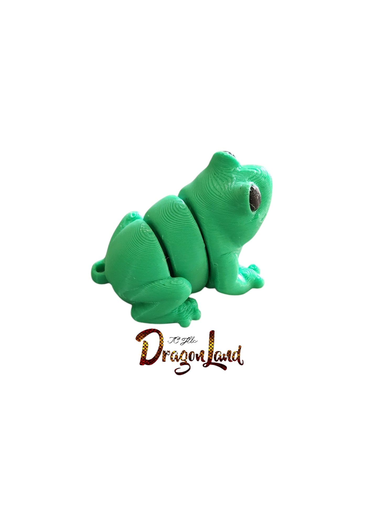 Frog Key Painted