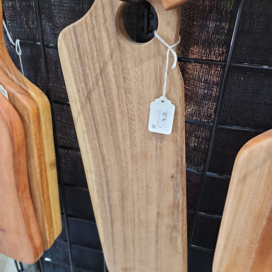RainTree Wood Lg Rectangle Serving Board
