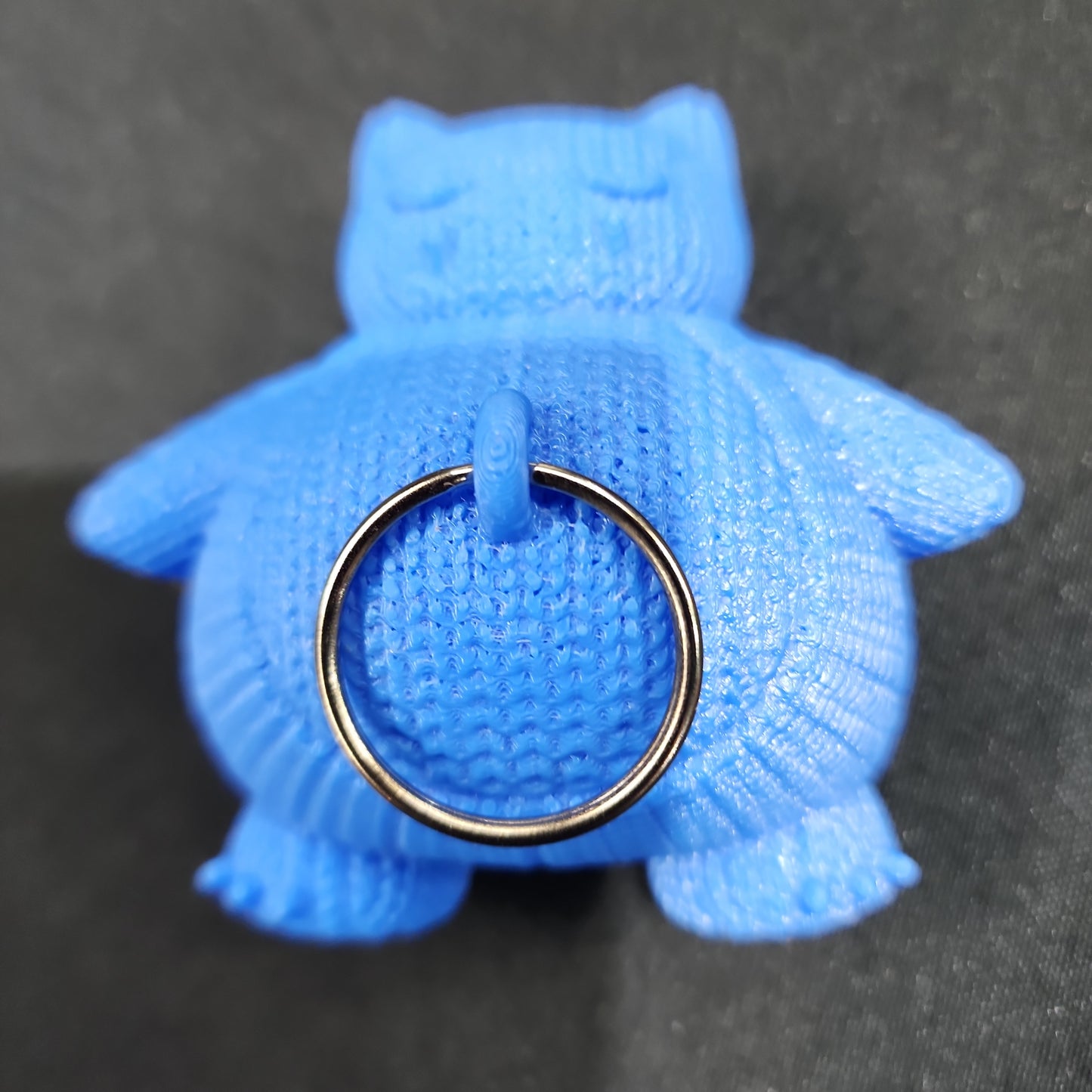 Blue Snoralax Keychain