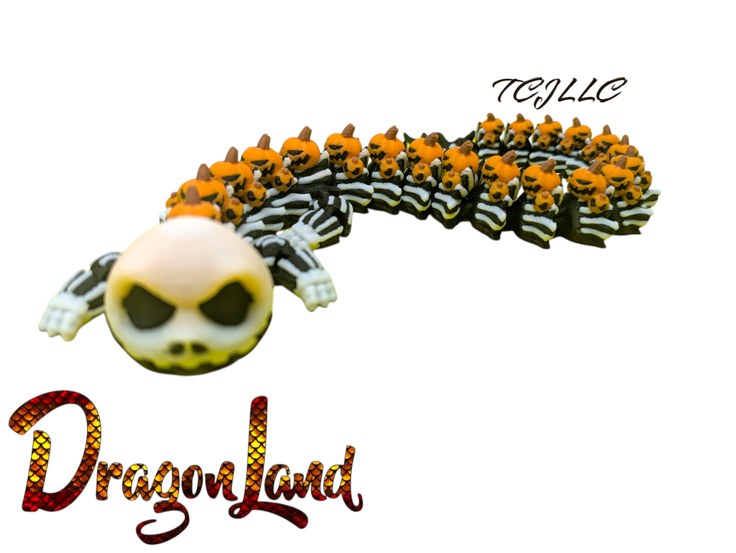 Jack Skeleton Dragon Painted