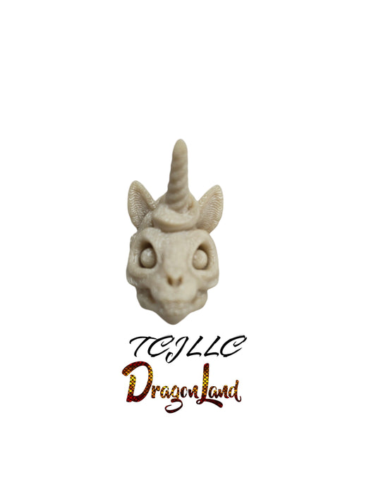 Skeleton Unicorn Head Key