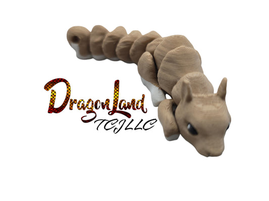 Squirrel painted Key Chain