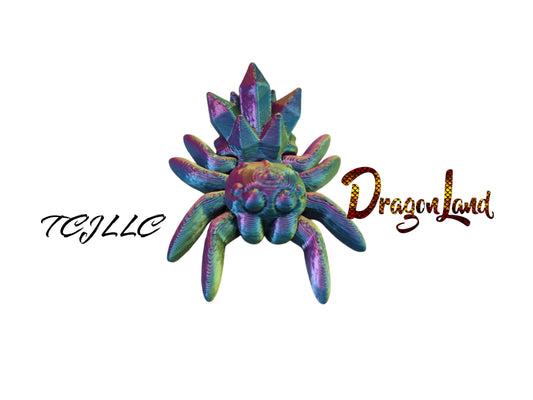 Jumping Spider Crystal small