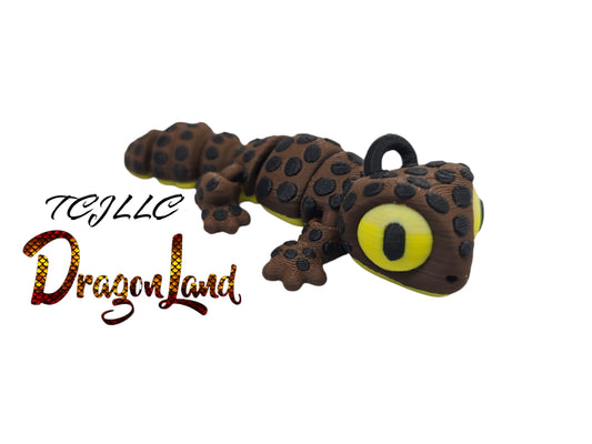Leopard Gecko Keychain
