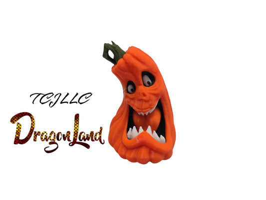 Pumpkin Tall Stem Keychain