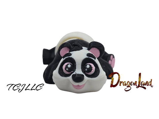 Panda Painted Keychain