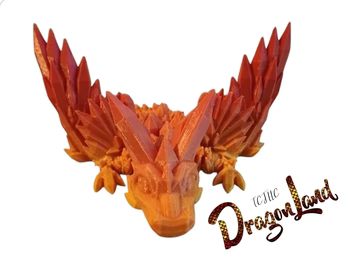 Crystal Dragon Articulated Fidget Toy