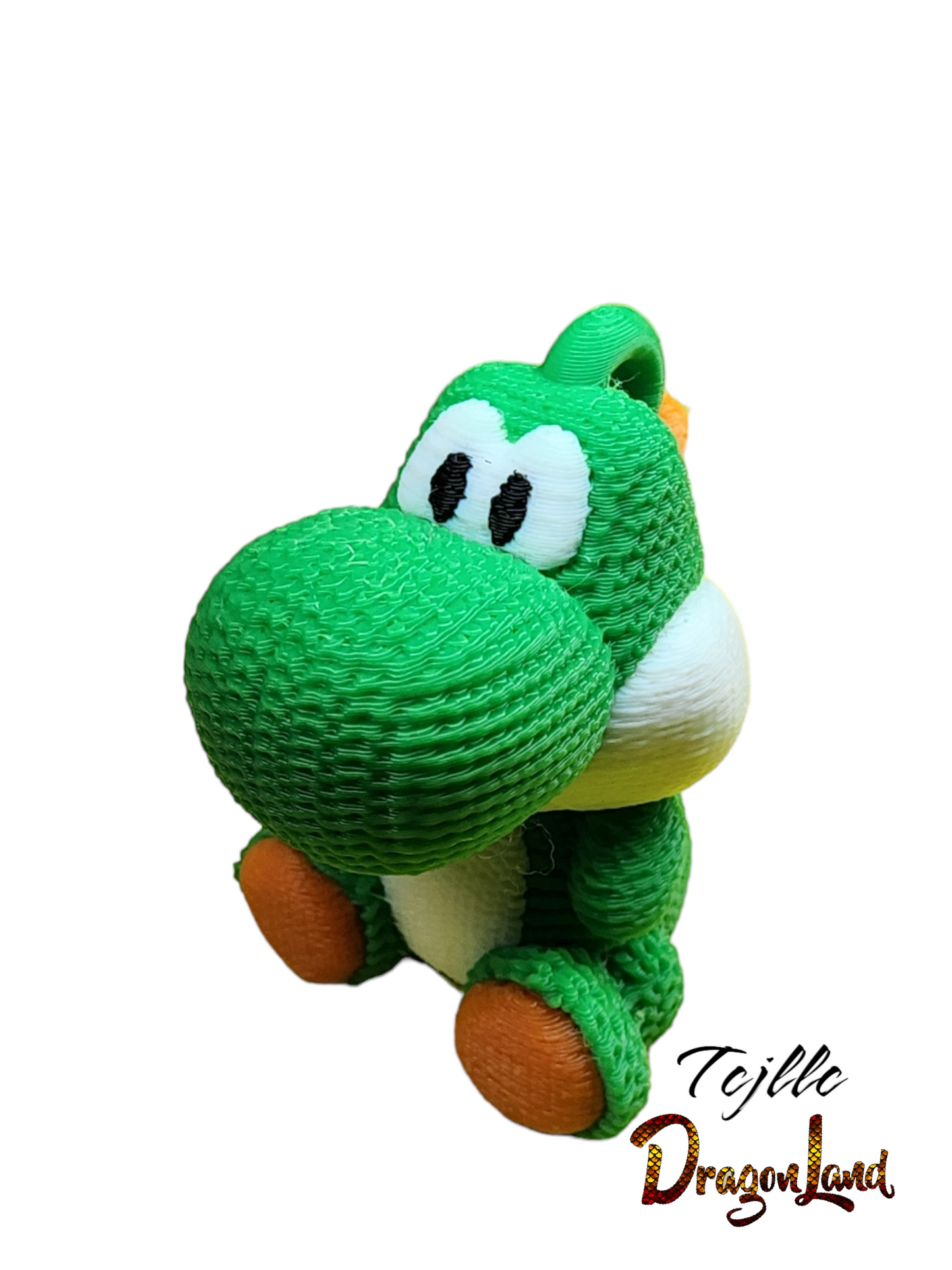 Yoshi painted Keychain