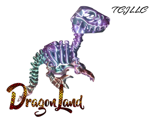 Skeleton Raptor Small