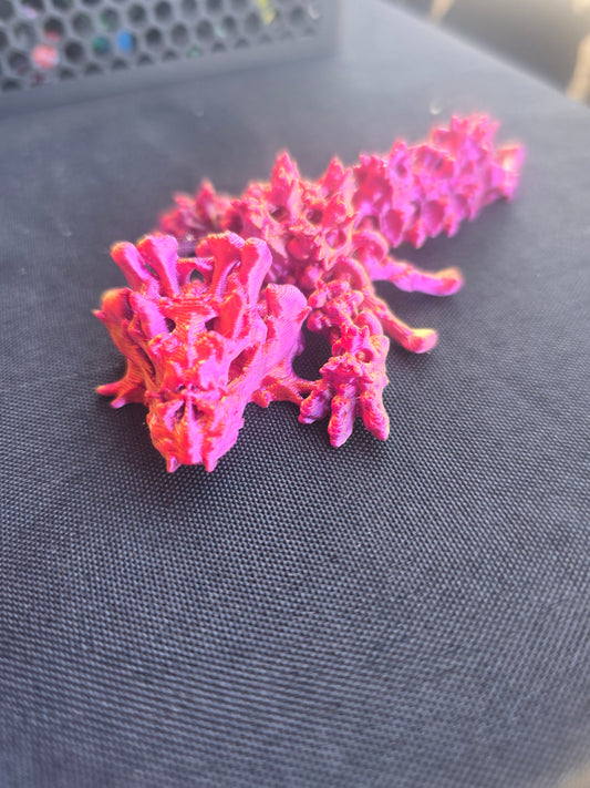 Hallow Dragon Keychain