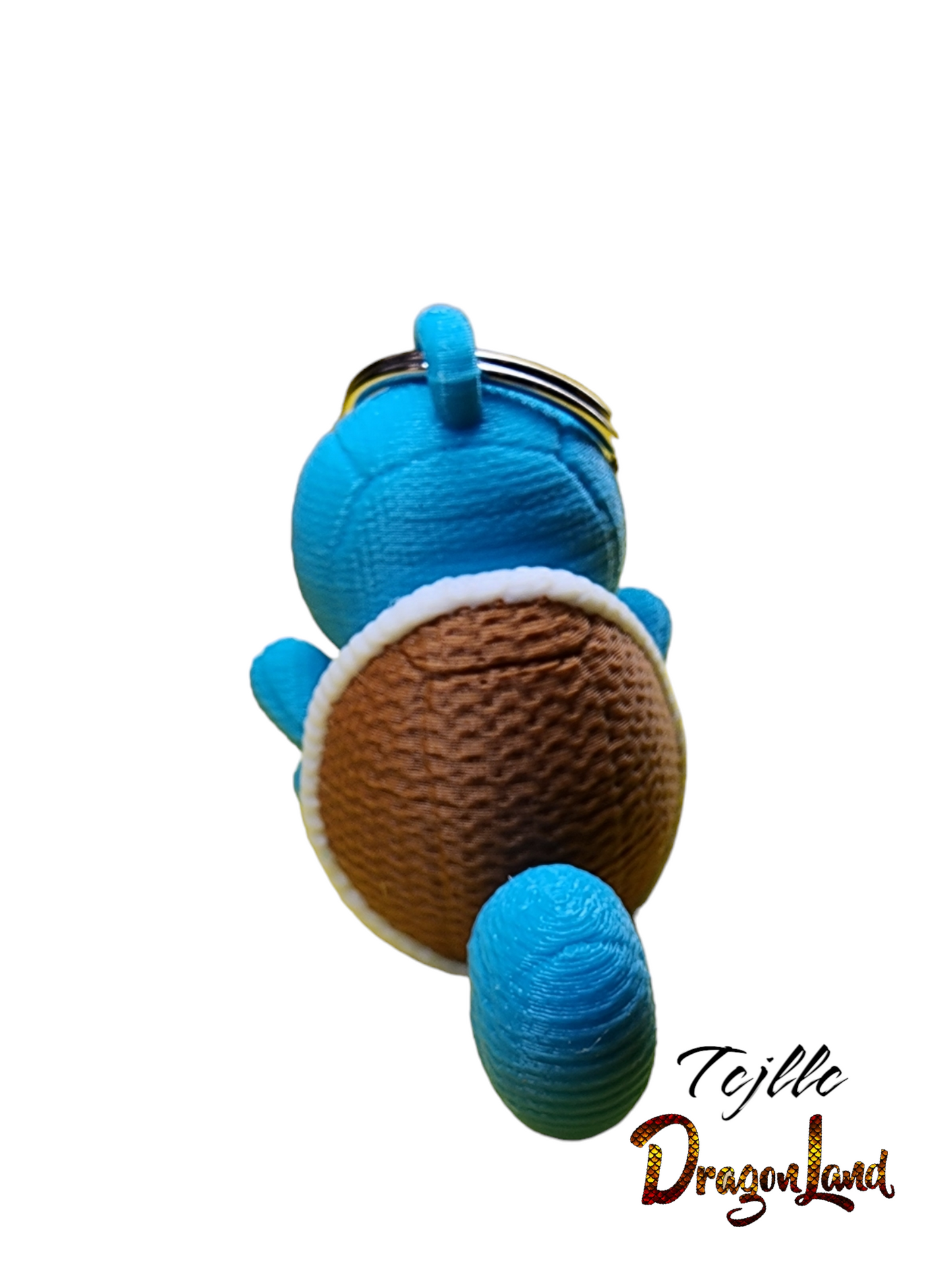 Squirtle Painted Keychain