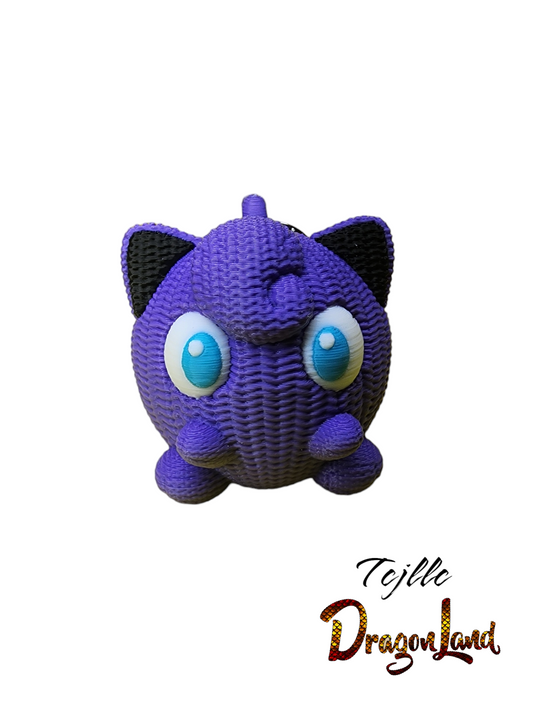 Gengar Painted Keychain Lavendar