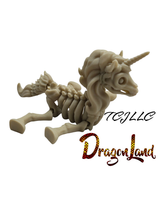 Skeleton Unicorn Small
