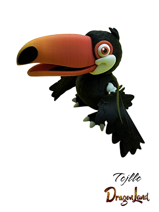 Tucan ( painted )
