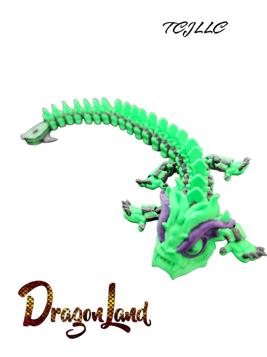 Beetlejuice Dragon Painted