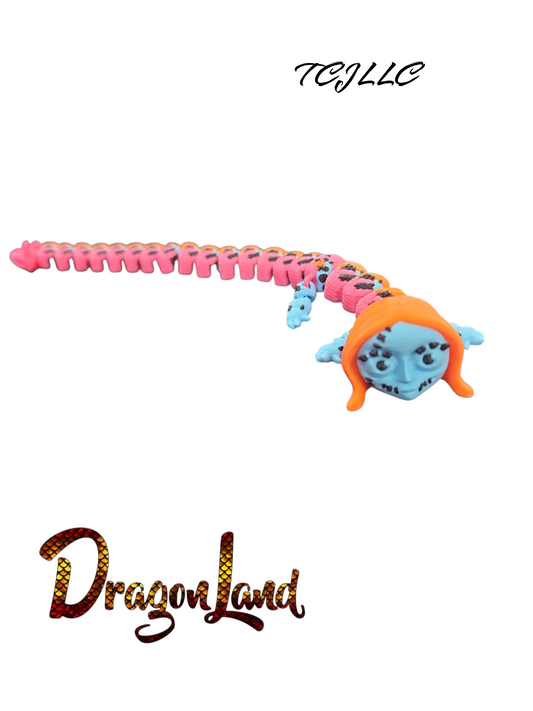 Sally Dragon Painted