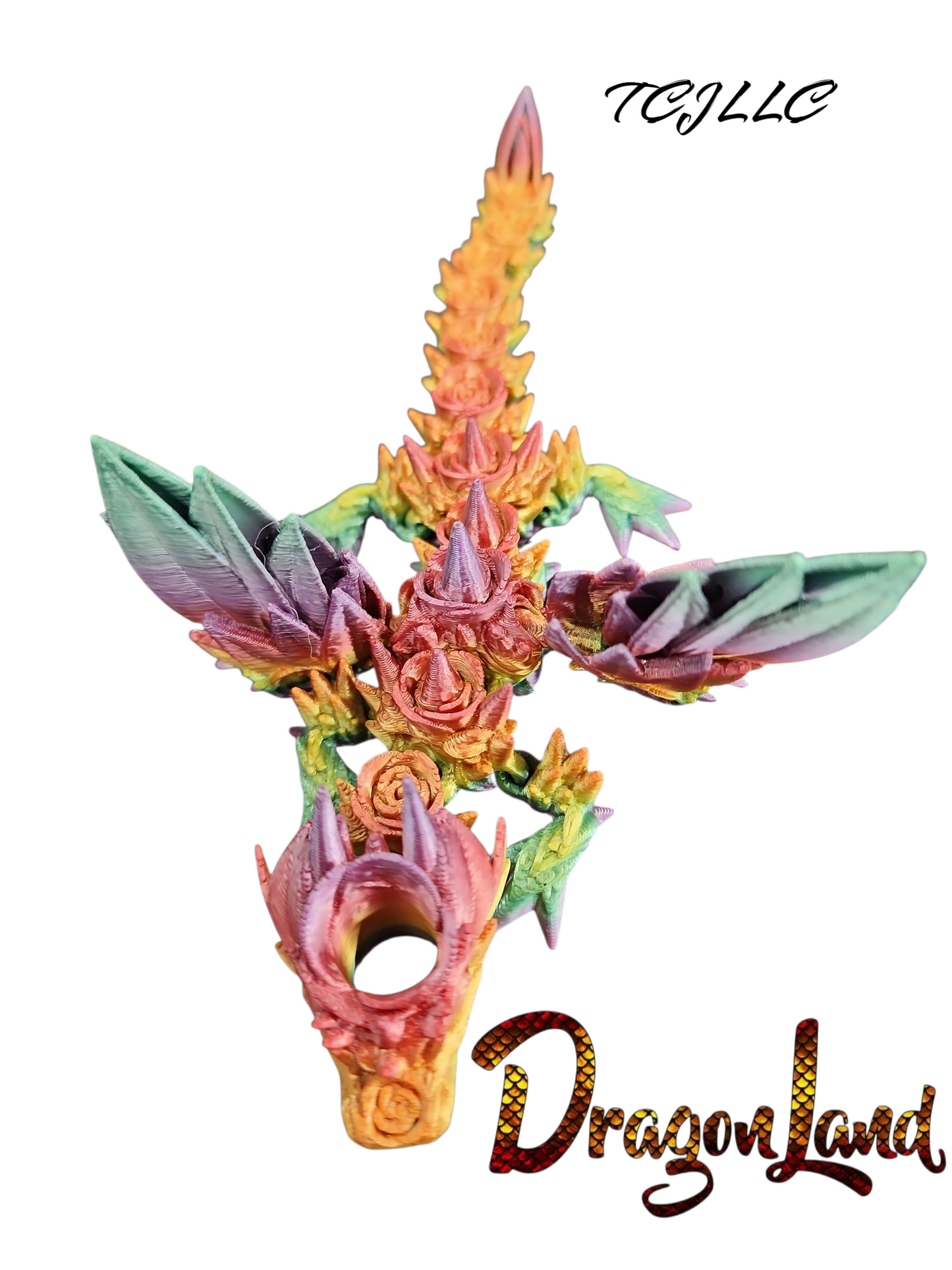 Rose Wing Straw Dragon