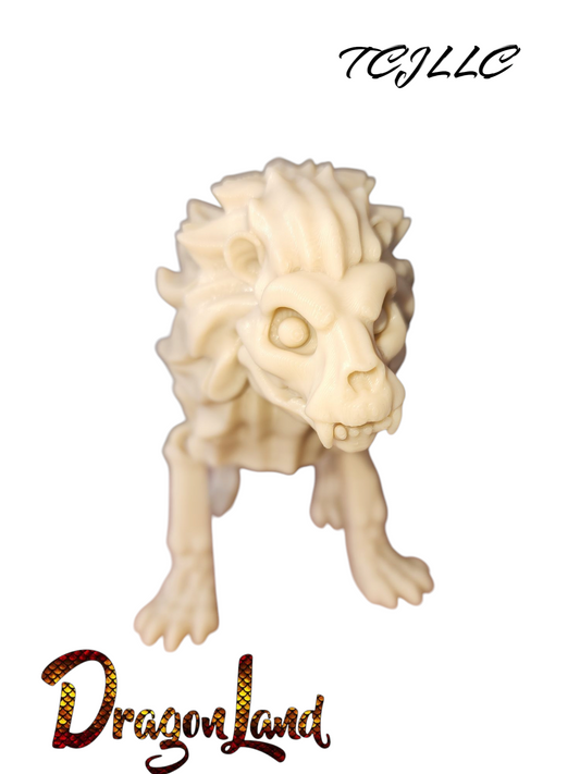 Skeleton Lion