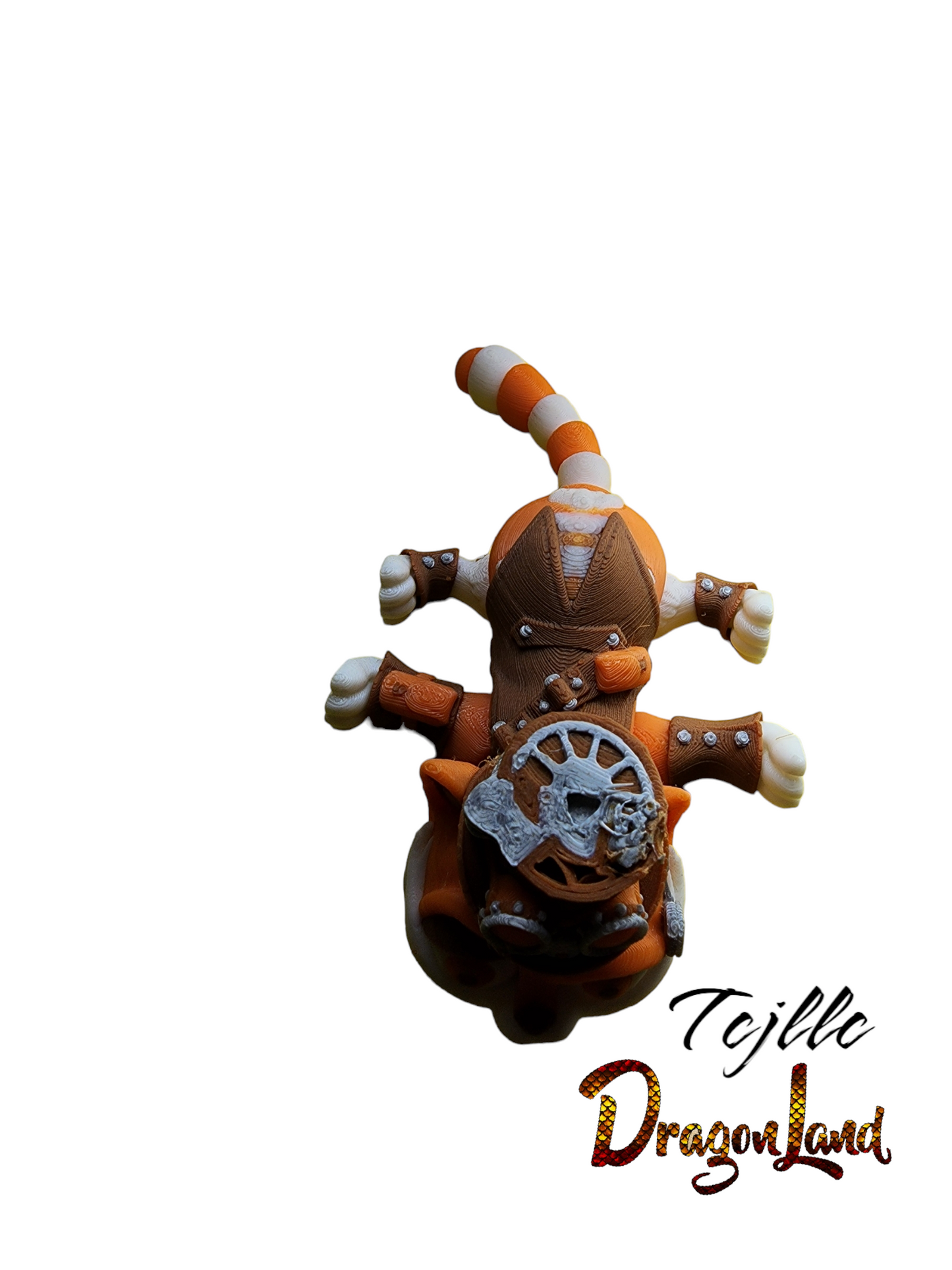 Steampunk Cat Small painted