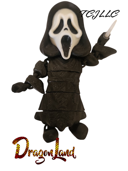 Scream painted