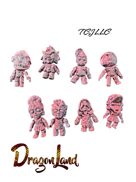 Mini horror dolls