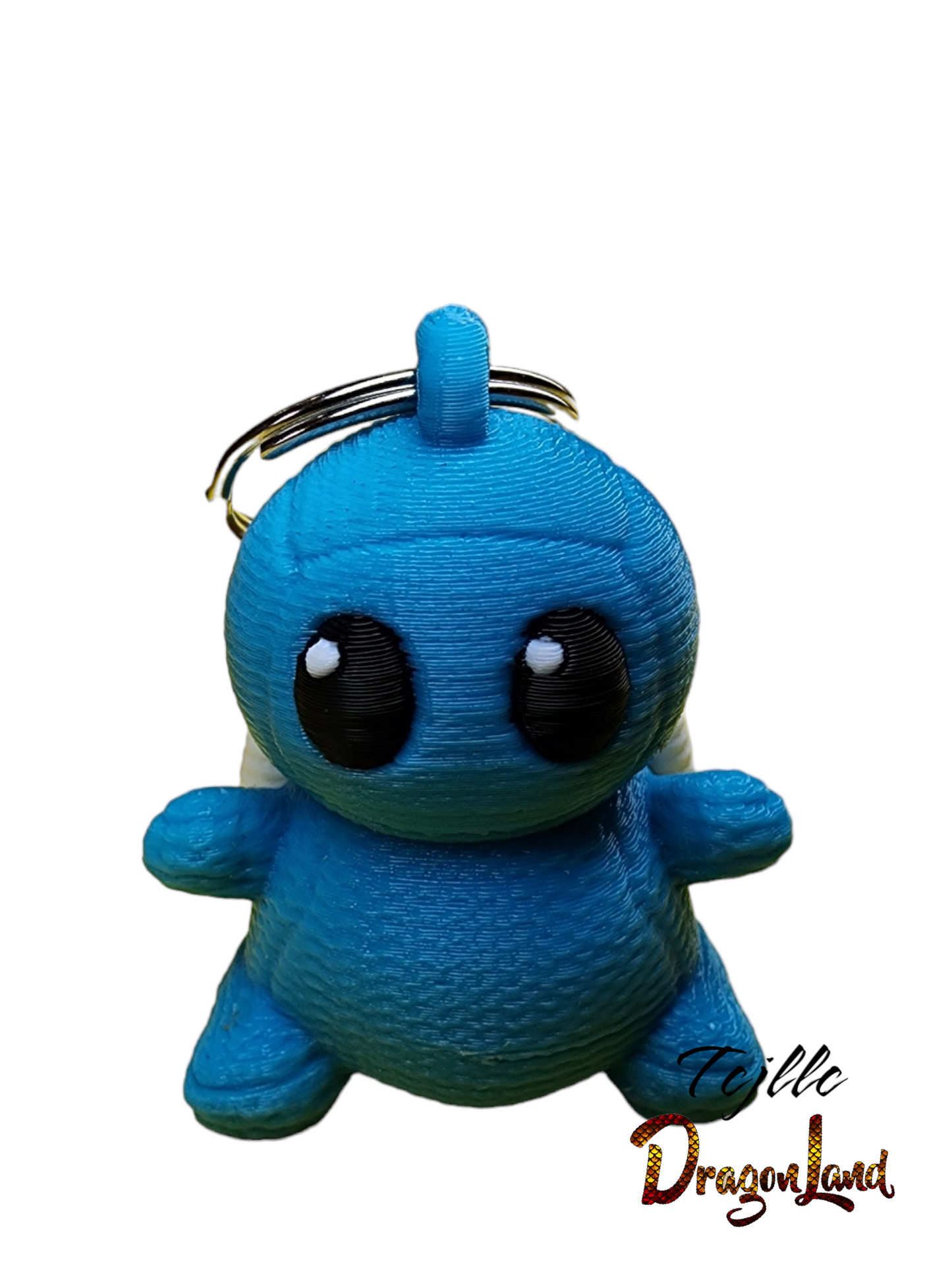 Squirtle Painted Keychain
